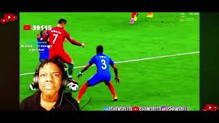 Speed crying Reaction on Ronaldo sad movements  Ishowspeed  Ronaldo sad  reaction video [upl. by Blatt]