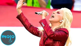 Top 10 Best American Anthem Performances of All Time [upl. by Rehprotsirhc]