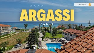 Exploring Argassi Zante ⁴ᴷ⁶⁰ [upl. by Adnilasor]