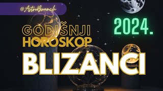 BLIZANCI  Godisnji Horoskop za 2024 god [upl. by Eulau]