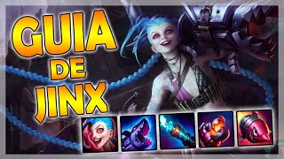 🔥GUIA DE JINX S10🔥 TODOS los OBJETOS RUNAS HECHIZOS Y COMBOS [upl. by Hunter]