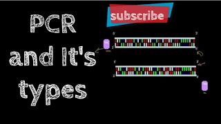 PCR and its types  Polymerase chain reaction [upl. by Chrysa407]