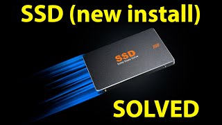 You must initialize a disk before Logical Disk Manager can access it SSD new install Windows 10 [upl. by Cohberg]