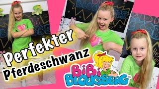 BIBI BLOCKSBERG★perfekter hoher Pferdeschwanz★HALLOWEEN Special [upl. by Namzaj681]