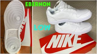 NlKE Sneakers  Top Sneakers  REAL NIKE EBERNON LOW  NIKE UNBOXING [upl. by Glimp]