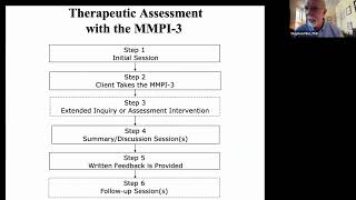 Using the MMPI®3 in Therapeutic Assessment TA Webinar [upl. by Weibel681]