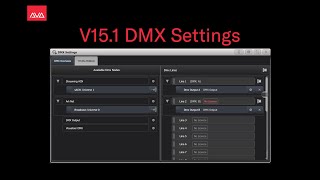 V151 DMX Settings [upl. by Notlem]