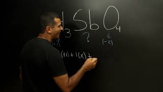 Descubre el número de Oxidación Numero de oxidación antimonio Sb Acido Antimonico H3SbO4 QUIMICA [upl. by Mayman47]