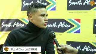 South African Youtube Singing Sensation Vicus Visser Speaks to Sahara TV [upl. by Dombrowski]