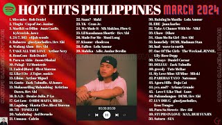 HOT HITS PHILIPPINES  MARCH 2024 UPDATED SPOTIFY PLAYLIST V2 [upl. by Nyraa]