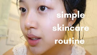 My simple BUT EFFECTIVE skincare routine [upl. by Takken]