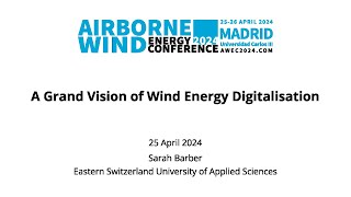 A Grand Vision of Wind Energy Digitalisation [upl. by Gyatt]