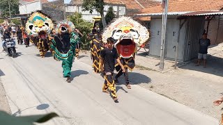 Iring iringan barongan dewa dewi terbaru alhuda live tangkis guntur demak [upl. by Bartie]