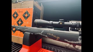 Lessons from rifle break in and shooting groups to test ammo Weatherby Vanguard Meateater 300 WBY [upl. by Portingale634]