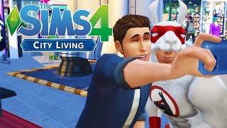 IM A NERD  Sims 4 City Living Ep8 [upl. by Cordeelia]