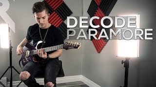 Paramore  Decode  Cole Rolland Guitar Cover [upl. by Puna]