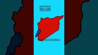 Syria vs Lebanon map history geographymapping geographyproject geography geographymap [upl. by Raynell]