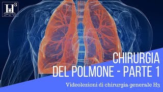 Chirurgia del polmone parte 1  anatomia fisiologia e diagnostica [upl. by Tnek]