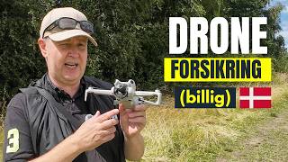 Sådan får du Danmarks billigste lovpligtige droneforsikring til kun 13 krmåned [upl. by Berg703]