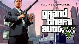 FIX GTA 5 STOP WORKING  GTA V Launcher has stopped working fix [upl. by Ethelbert]