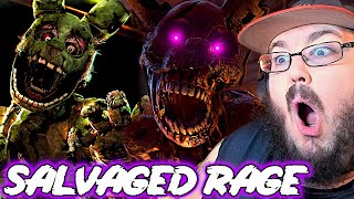 FNAF SONG quotSalvaged Ragequot ANIMATED II By Five Nights Music  FNAF REACTION [upl. by Ettena584]