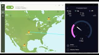 【TunnelBear VPN】Review United States Speed Test ☑️️️️ [upl. by Oicatsana979]