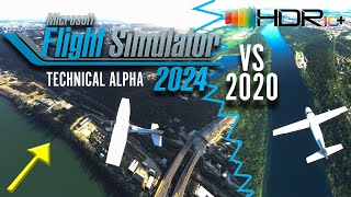 Flight Simulator Showdown 2024 vs 2020  Tech Alpha Preview [upl. by Seka26]