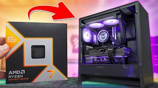 ULTIMATE Ryzen 7 9800X3D Gaming PC Build  Monthly Giveaway [upl. by Efthim]