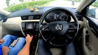 Skoda Octavia DSG POV Driving  Automatic  City  20L TDI  ASMR [upl. by Rozalin703]