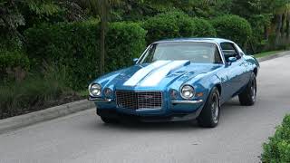 1972 RS Camaro 4 Speed AC 4 Wheel power disc For sale 2394051970 Tom [upl. by Rahab]