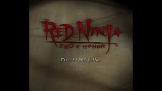 PS2 Longplay 022 Red Ninja End of Honor US [upl. by Neehs]