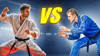 Karate vs Brazilian JiuJitsu Which Martial Art is More Effective [upl. by Atilrep]