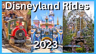 DISNEYLAND RIDES 2024  4K 60FPS POV  Disneyland Resort California [upl. by Nehr]