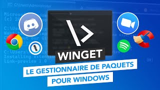 WinGet  Enfin un gestionnaire de paquet sur Windows [upl. by Nyleahcim892]