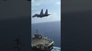 Rare Video of Su30M Flying Over US Navy Vessels [upl. by Aneetsyrk]