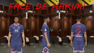 Nueva Face De Hakimi Pes 17 [upl. by Annauqaj702]