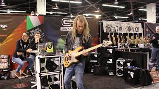 Remco Hendriks NAMM 2019 GR Bass Booth part 2 [upl. by Ayor]