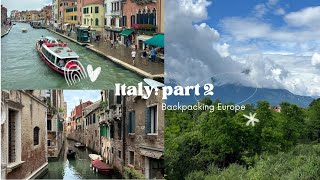 Backpacking Europe Italy part 2 [upl. by Leonerd]