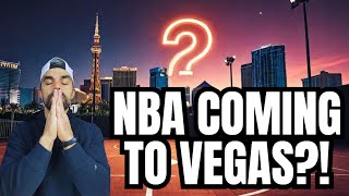 NBA Expansion to Las Vegas Announcement at NBA Cup Final [upl. by Enella]