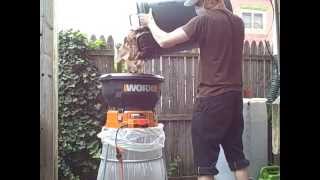 Worx Leaf Shredder Review [upl. by Dickens461]