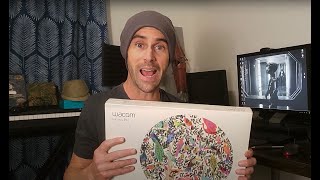 Intuos Pro Medium Unbox and First Thoughts [upl. by Nivrag988]