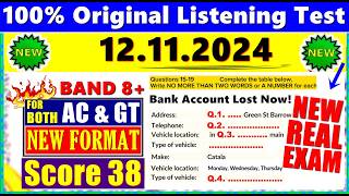 IELTS LISTENING PRACTICE TEST 2024 WITH ANSWERS  12112024 [upl. by Tiny619]