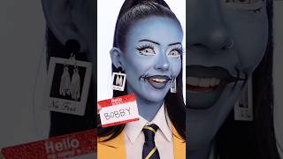 removing my Bob from Beetlejuice as a MonsterHigh character look 💙🪲🧃 products in description [upl. by Radnaskela]