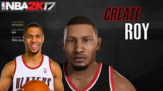 NBA2K17 How To Create Brandon Roy MyPlayer MyCareer [upl. by Ruscio]