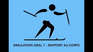 Oral 1 Rapport au corps  Agrégation externe EPS [upl. by Remde310]