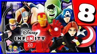 Disney Infinity 20 Walkthrough Part 8 Safety First The Avengers Playset [upl. by Mima768]