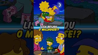 LISA BEIJOU O MILLHOUSE simpsons thesimpsons shorts homer bart [upl. by Ahsikin]