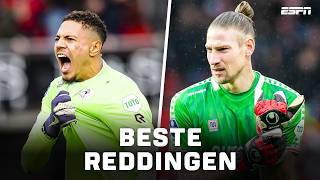 50 GEWELDIGE KEEPERSREDDINGEN in de Eredivisie 😱🧤 [upl. by Ahsenik]