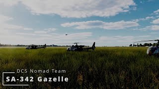 DCS SA342  Gazelle  CAS [upl. by Oiratno]