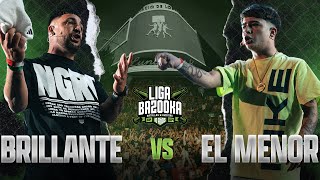 BRILLANTE VS EL MENOR  Ligabazooka LUNA PARK 2024💥 [upl. by Mahmud]